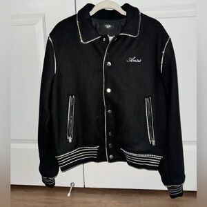 Amiri Cherub Crystal Embellished Jacket